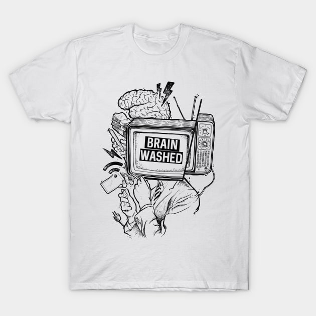 Brainwashed T-Shirt by Tomib